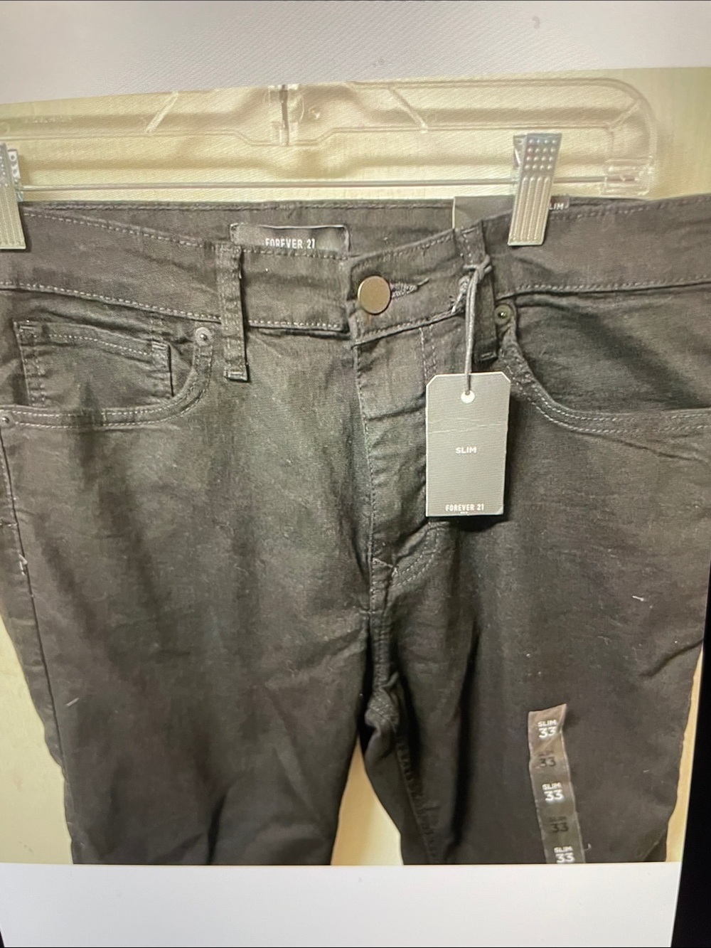 Forever 21 Men's Black Jeans